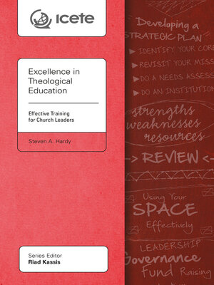 cover image of Excellence in Theological Education